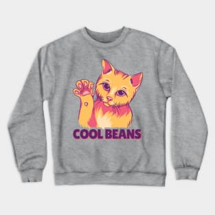 Cool Beans Cat Toe Beans Crewneck Sweatshirt